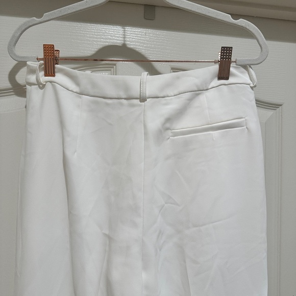 Amanda Uprichard Wallce Pants in Ivory - Picture 7 of 10